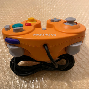 Orange Gamecube with Gameboy Player, S-Video cable + Picoboot