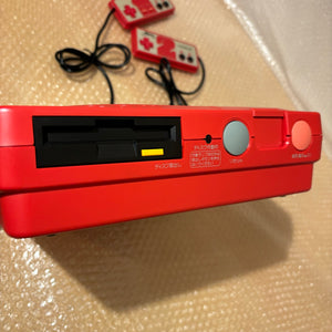 SHARP Twin Famicom set (AN-500R) with NESRGB kit