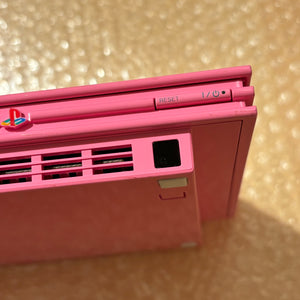 Pink PS2 system set, Region Free with PixelFX GEM kit