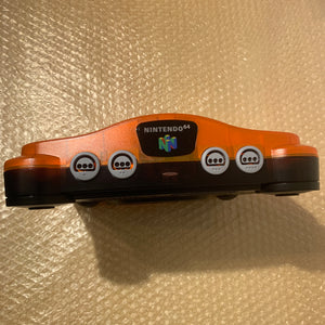 Daiei Hawks Nintendo 64 with PixelFX GEM kit - compatible JP and US games - with matching Game Boy Color