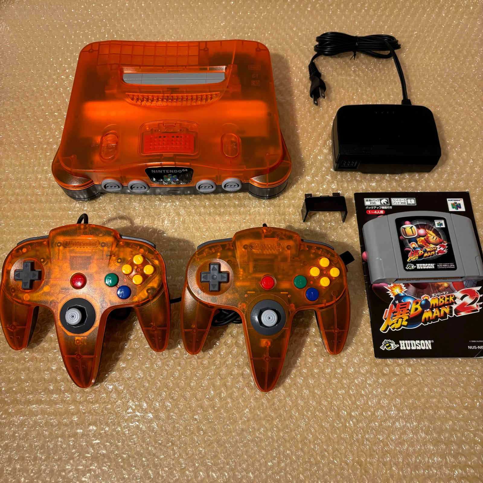 Daiei Hawks Nintendo 64 set with PixelFX GEM kit - compatible with JP and US games