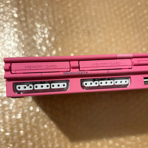 Pink PS2 system set, Region Free with PixelFX GEM kit