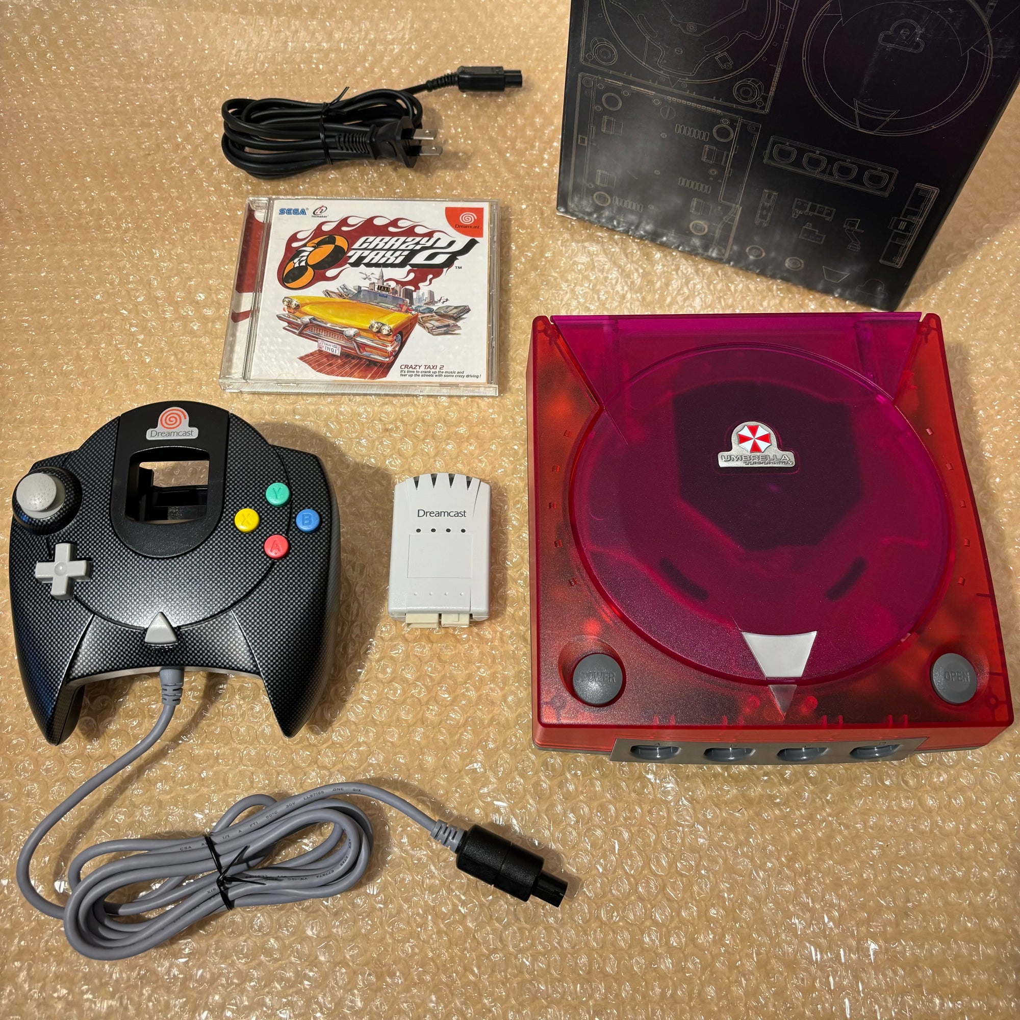 Dreamcast set with DCDigital HW2 - Region free