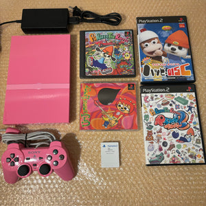 Pink PS2 system set, Region Free with PixelFX GEM kit