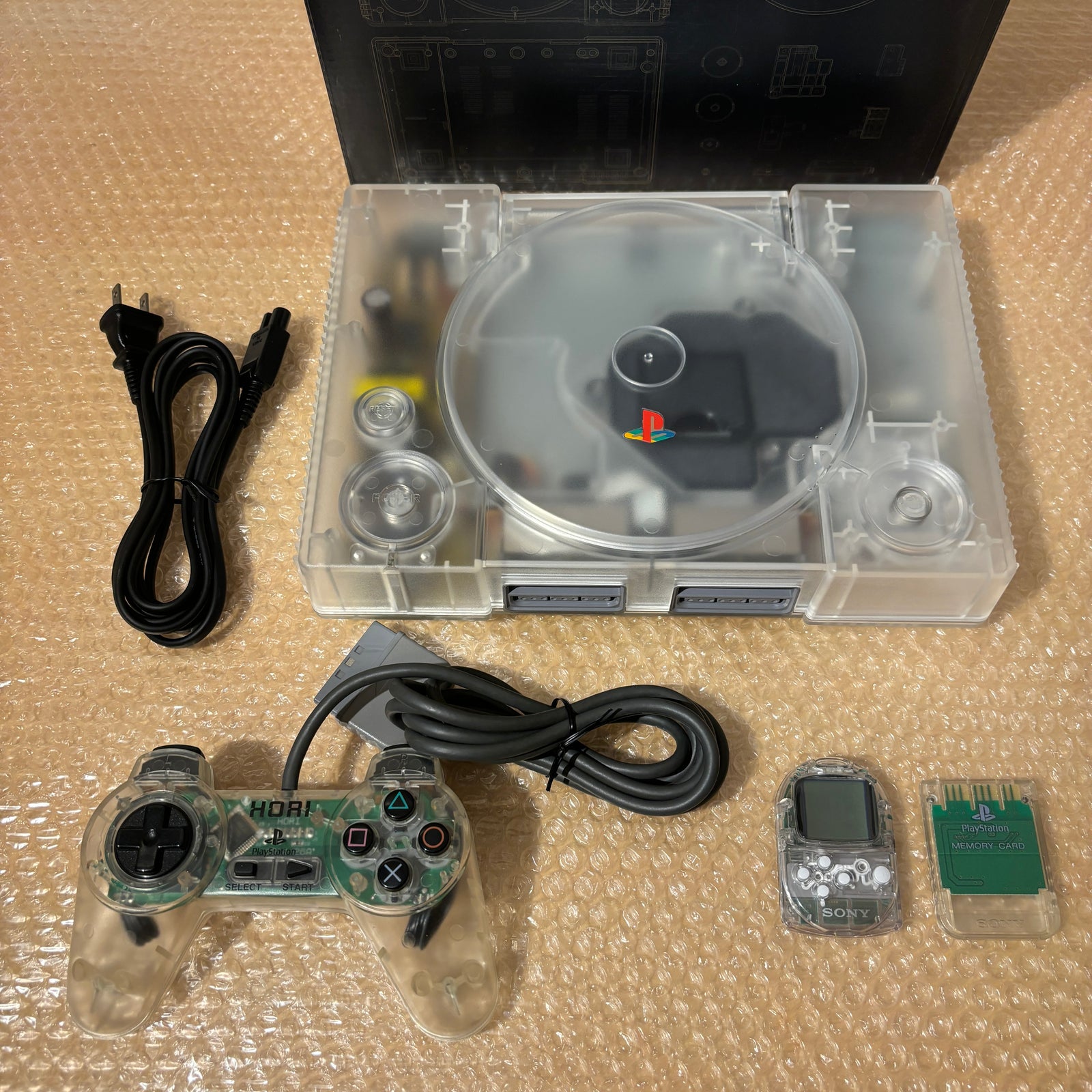 PS1 set with PixelFX GEM kit and Xstation