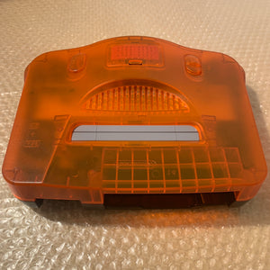 Daiei Hawks Nintendo 64 with PixelFX GEM kit - compatible JP and US games - with matching Game Boy Color