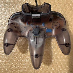 Clear Black Nintendo 64 set with PixelFX GEM kit - compatible with JP and US games