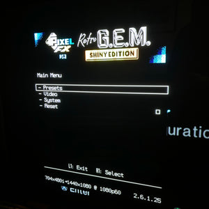 Final Fantasy 12 edition PS2 system set, Region Free with PixelFX GEM kit