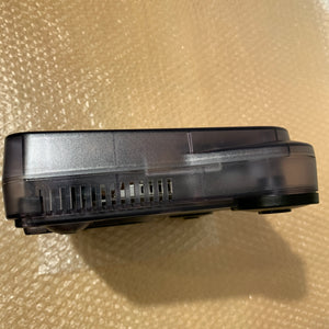 Clear Black Nintendo 64 set with PixelFX GEM kit - compatible with JP and US games