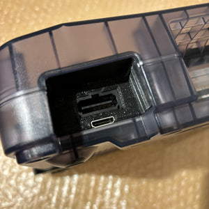 Clear Black Nintendo 64 set with PixelFX GEM kit - compatible with JP and US games