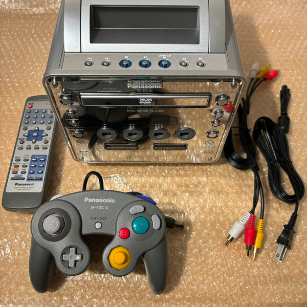 【ほぼ未使用】Panasonic GAMECUBE Q SL-GC10-S Panasonic Q SL-GC10-S SL-GC10 Nintendo Gamecube Console