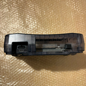 Clear Black Nintendo 64 set with PixelFX GEM kit - compatible with JP and US games