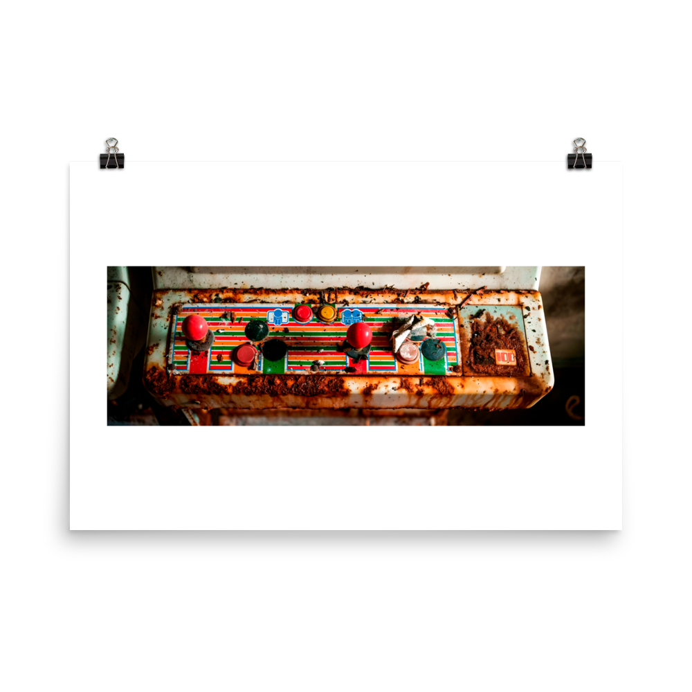 Rusty Candy Cab Poster