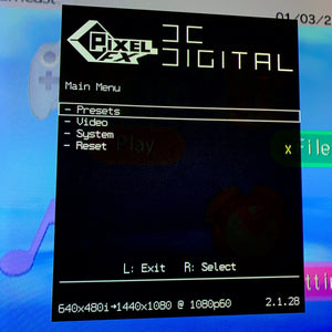 Dreamcast set with DCDigital HW2 - Region free
