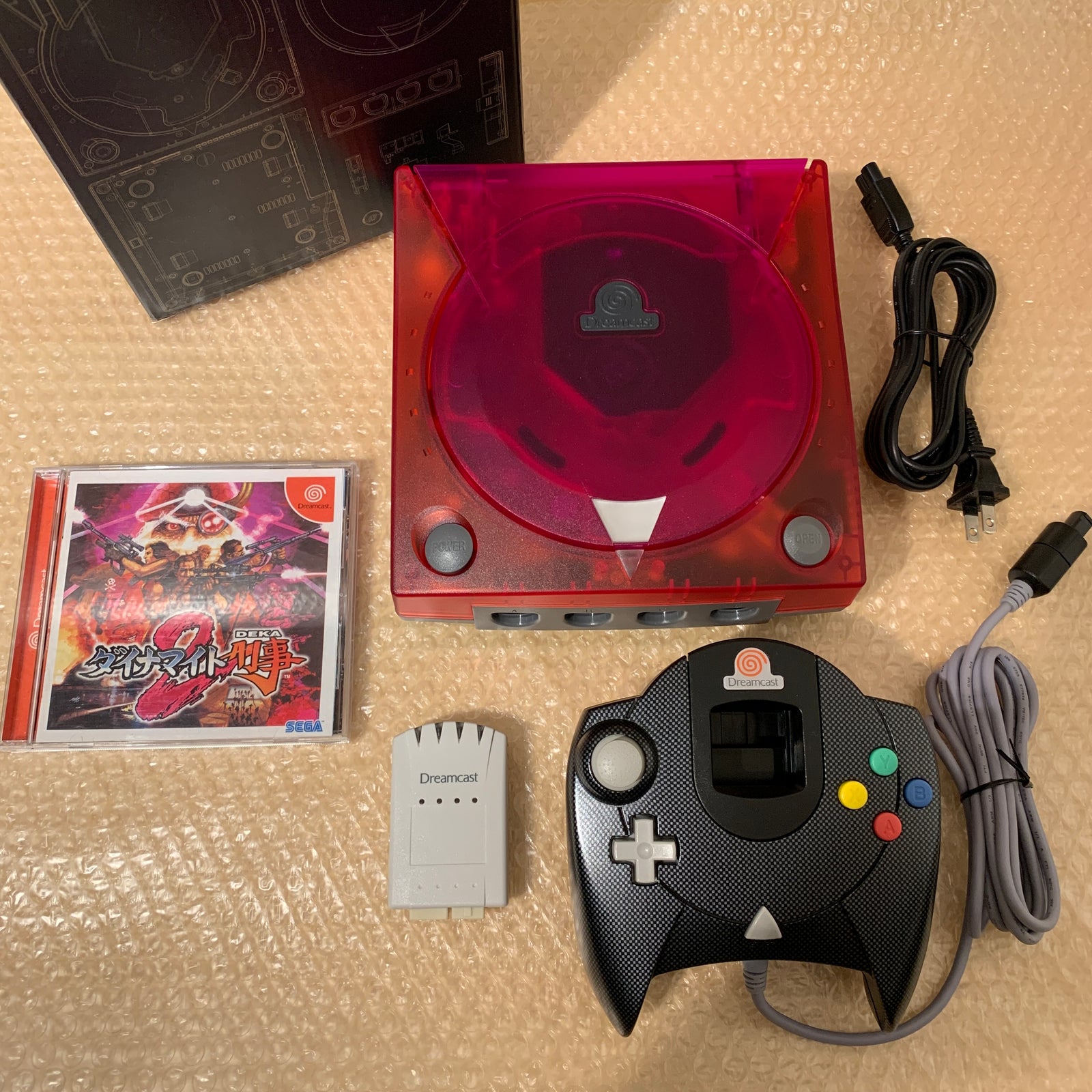 Dreamcast set with DCDigital HW2 - Region free