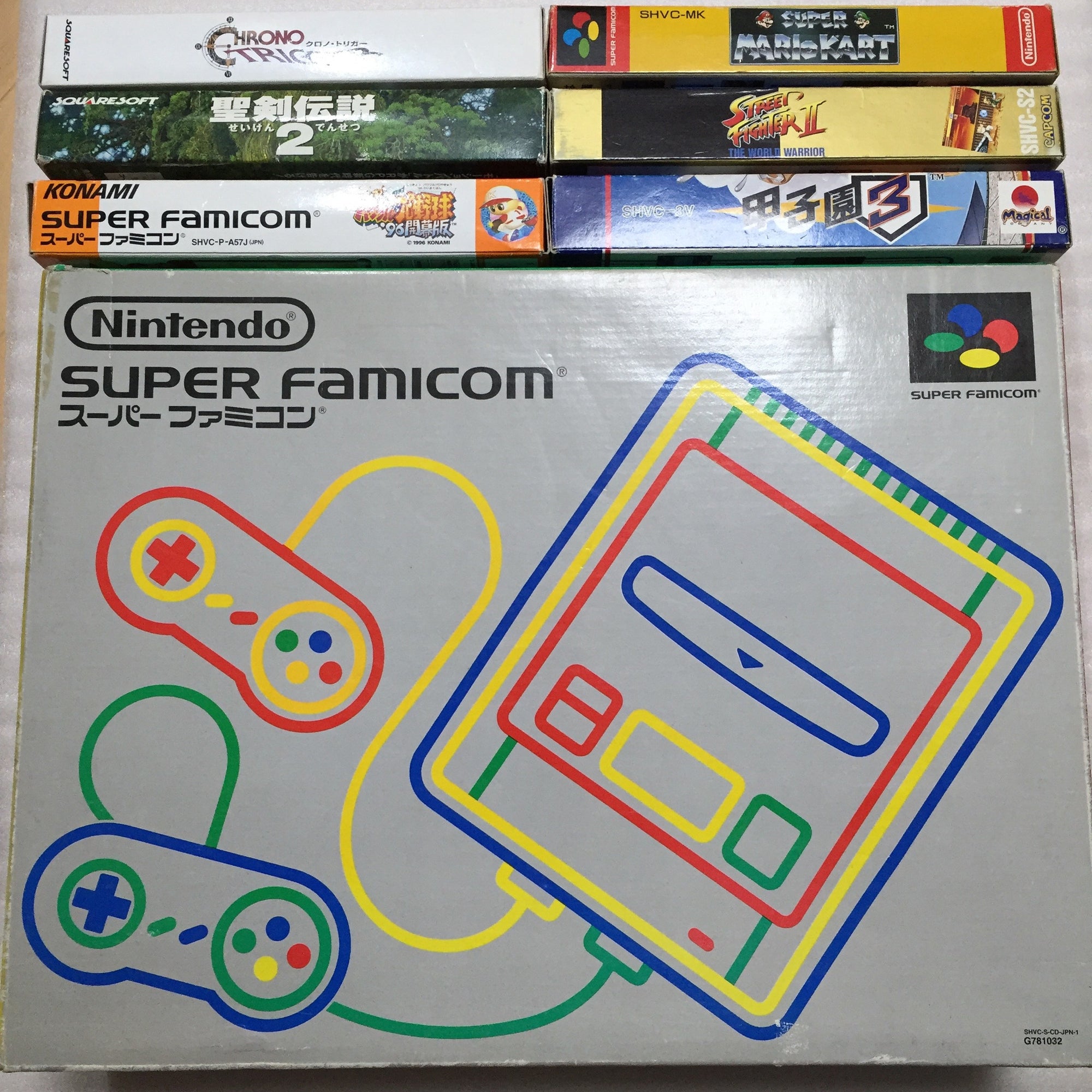 1 CHIP Super Famicom - set with 6 games - RetroAsia - 1