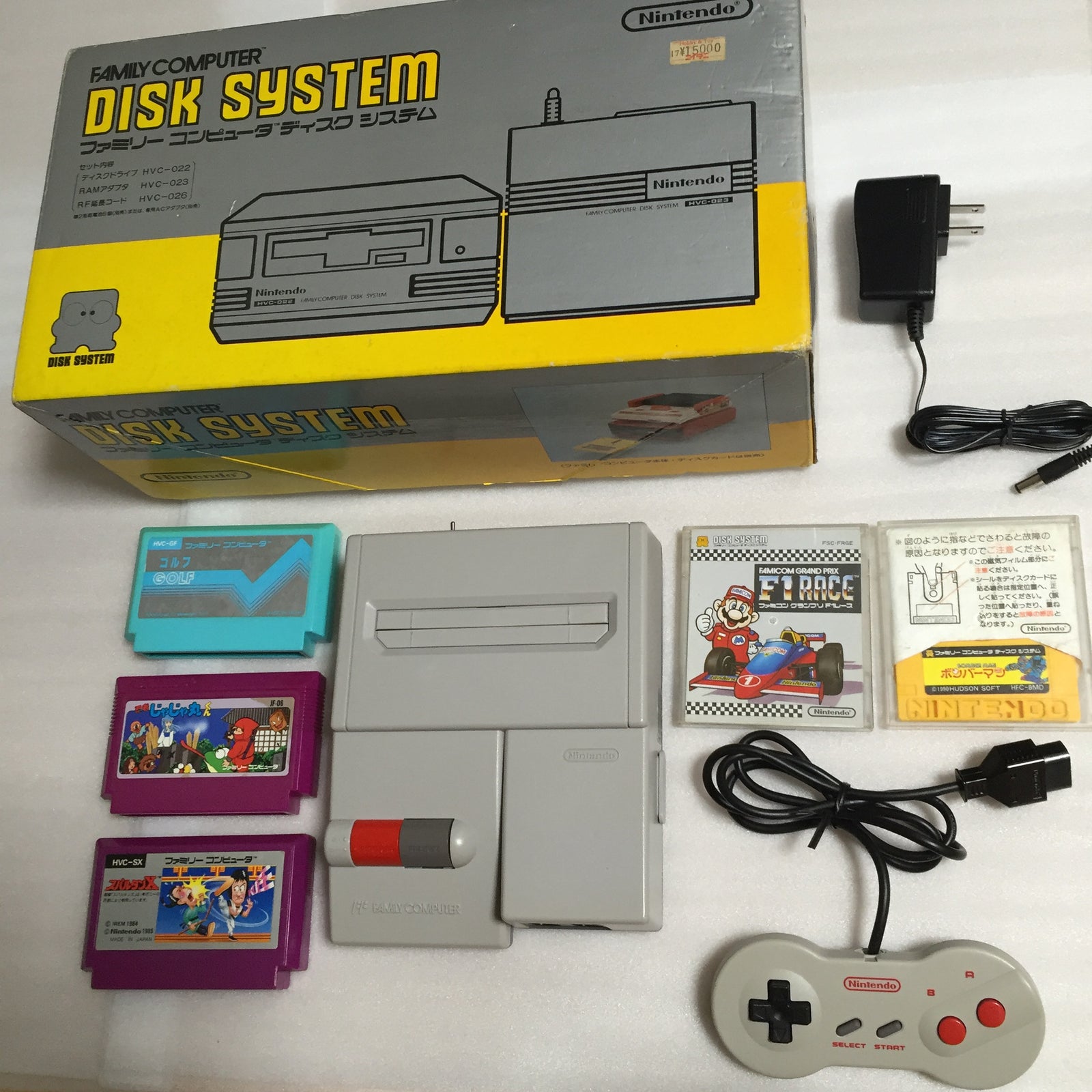 NESRGB Modded AV Famicom with Disk System set