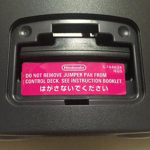 RGB Modded Nintendo 64 set - compatible with JP and US games