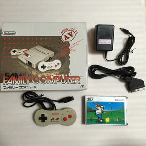 Boxed NESRGB Modded AV Famicom set