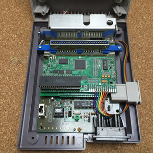 Boxed NESRGB Modded AV Famicom - Punch-out!! set