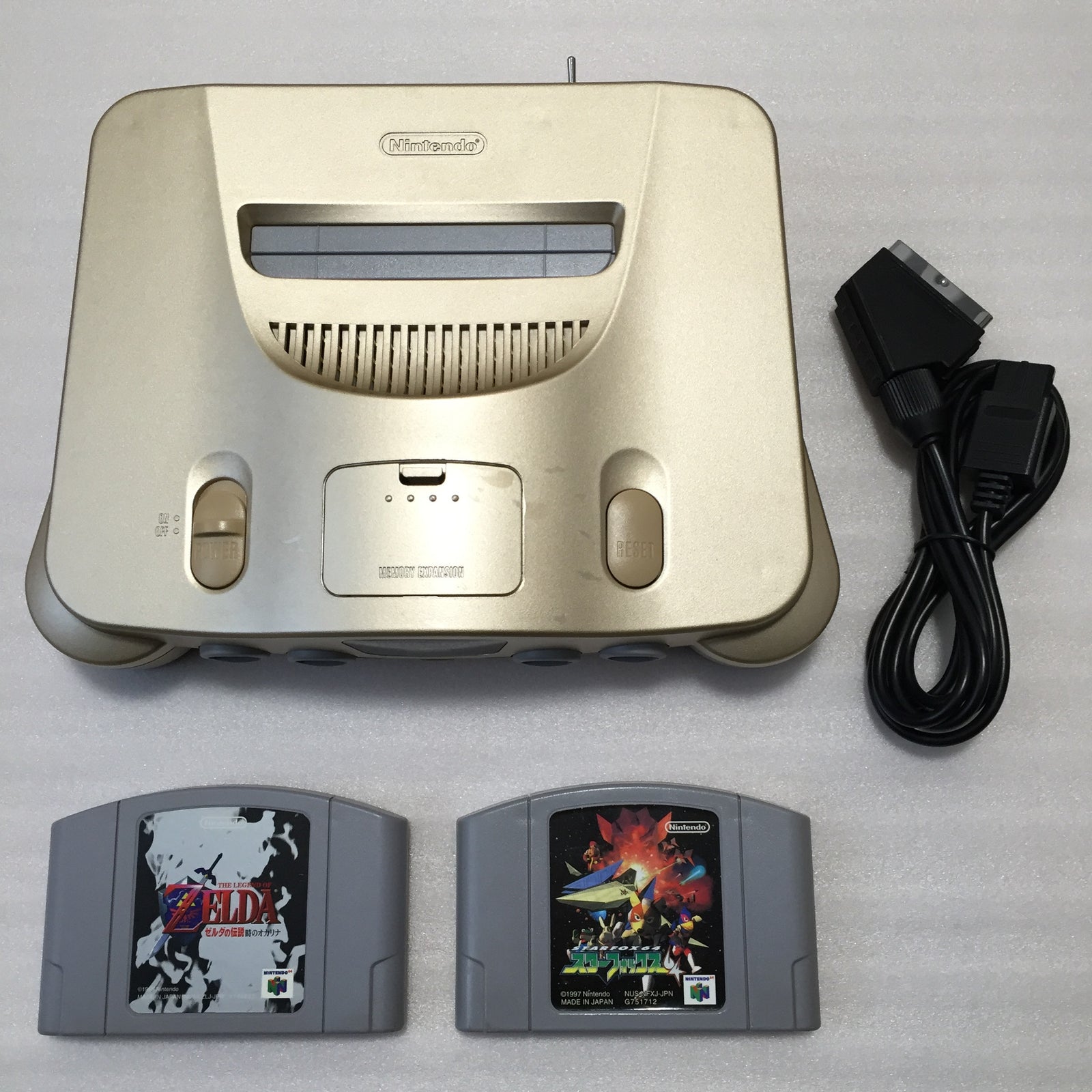 N64RGB Modded Nintendo 64 set - compatible with JP and US games