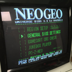 NeoGeo MVS jamma board MV-1FZ with Unibios v3.2