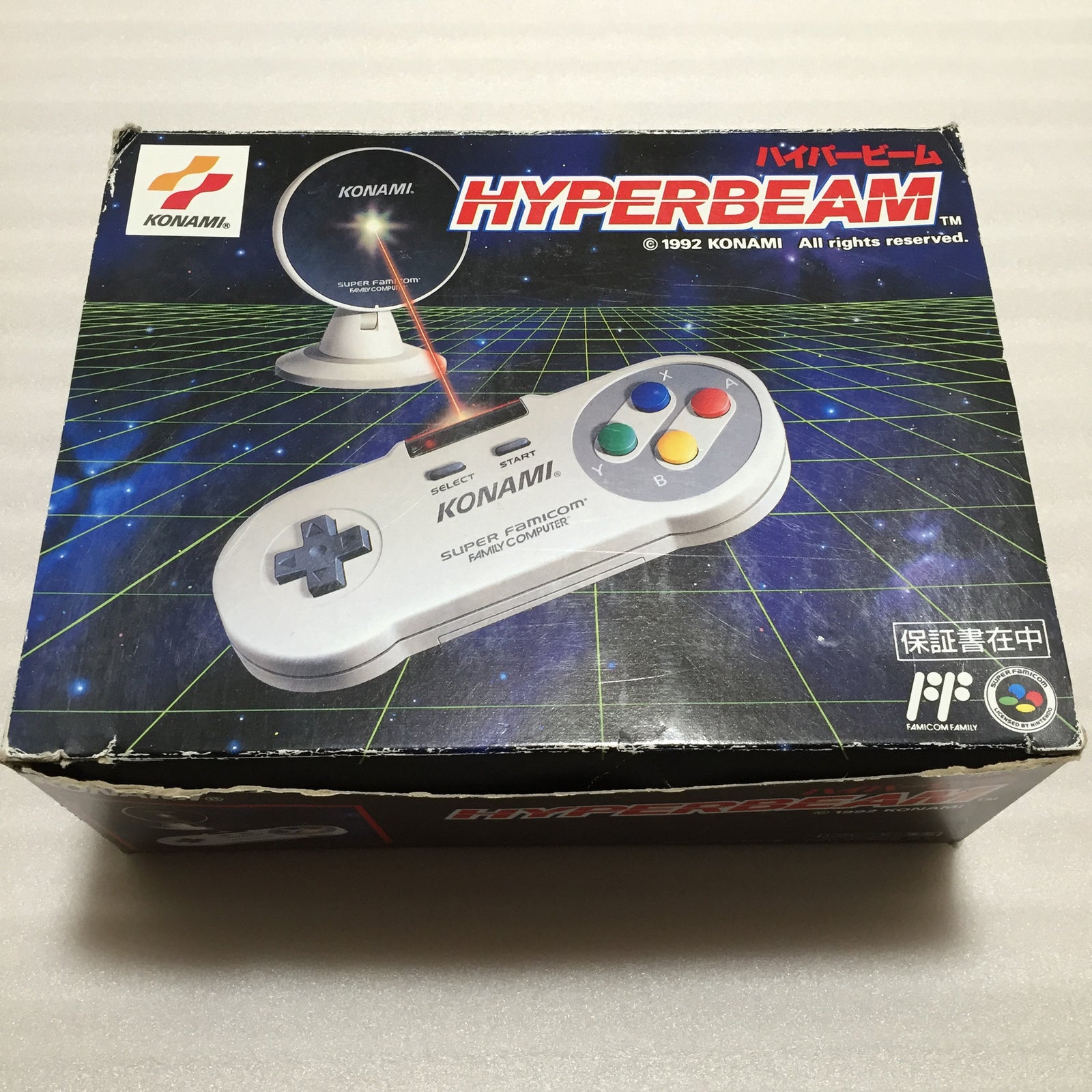 Hyperbeam controller for Famicom & Super Famicom