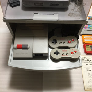 Full RGB set : NESRGB AV Famicom and 1-Chip Super Famicom with station rack