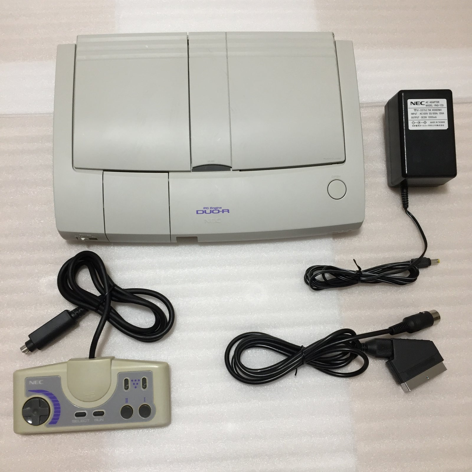 PC Engine Duo-R with RGB kit