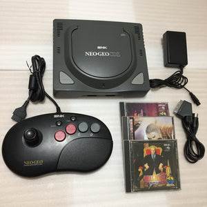 NeoGeo CDZ with 3 games and RGB cable