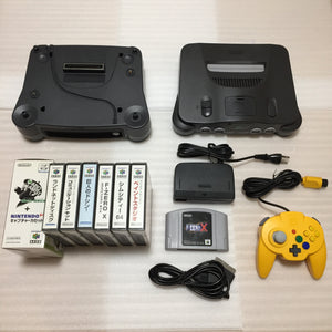 Nintendo 64 / 64DD set with N64RGB kit and Hori pad controller