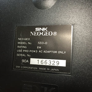 NeoGeo AES System in box
