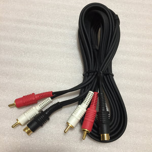 Panasonic Q System - with JP/US switch and S-Video cable
