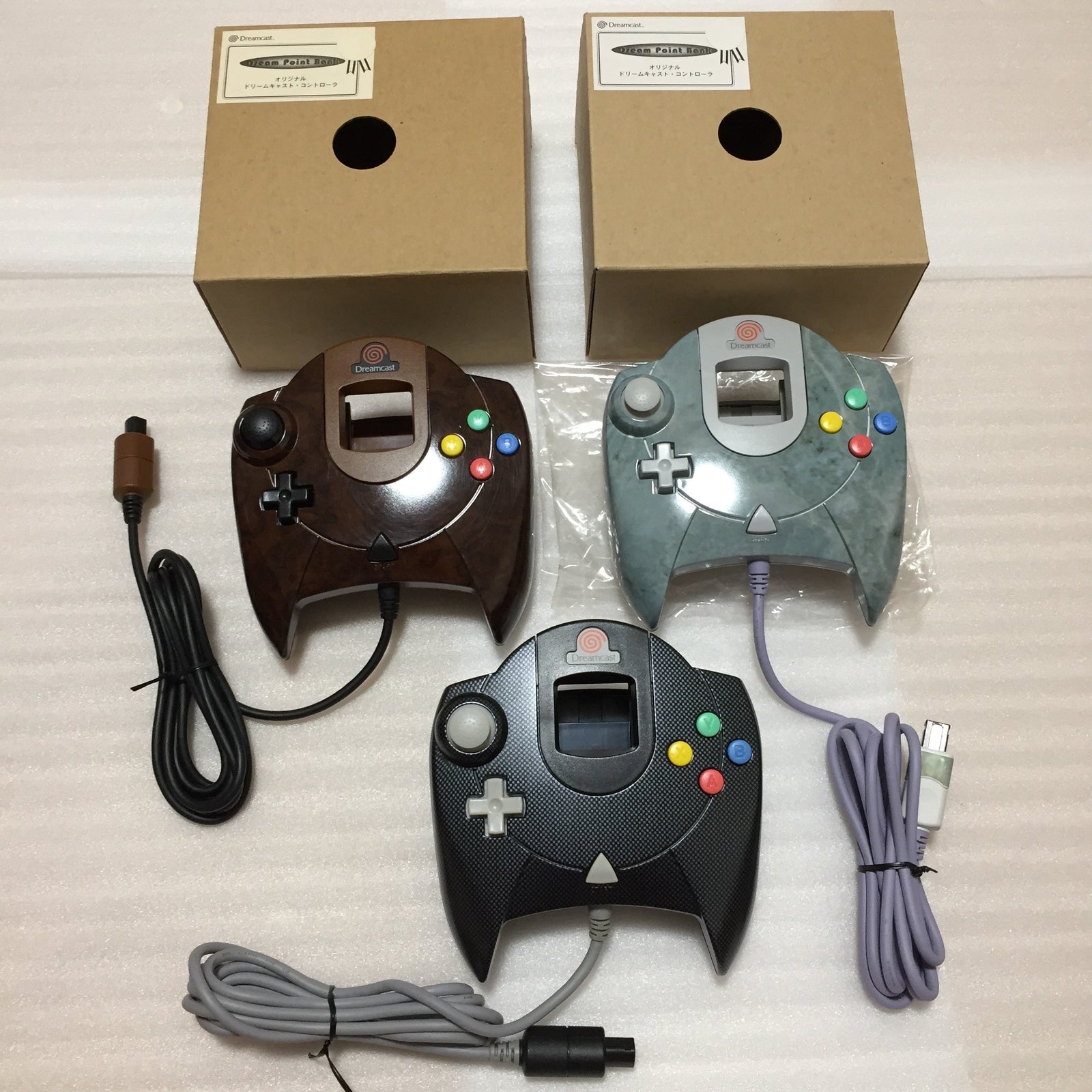 Dreamcast Dream Point Bank original controllers set