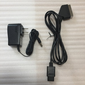 Boxed AV Famicom with NESRGB kit - Makaimura set