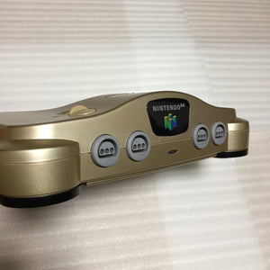 Gold Nintendo 64 set with ULTRA HDMI kit - compatible with JP and US games