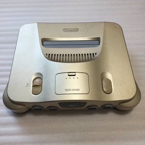 Gold Nintendo 64 (JP/US) with ULTRA HDMI kit - Star Wars Racer set