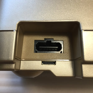 Gold Nintendo 64 (JP/US) with ULTRA HDMI kit - Star Wars Racer set