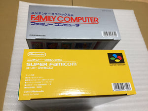 Famicom Mini and Super Famicom Mini set