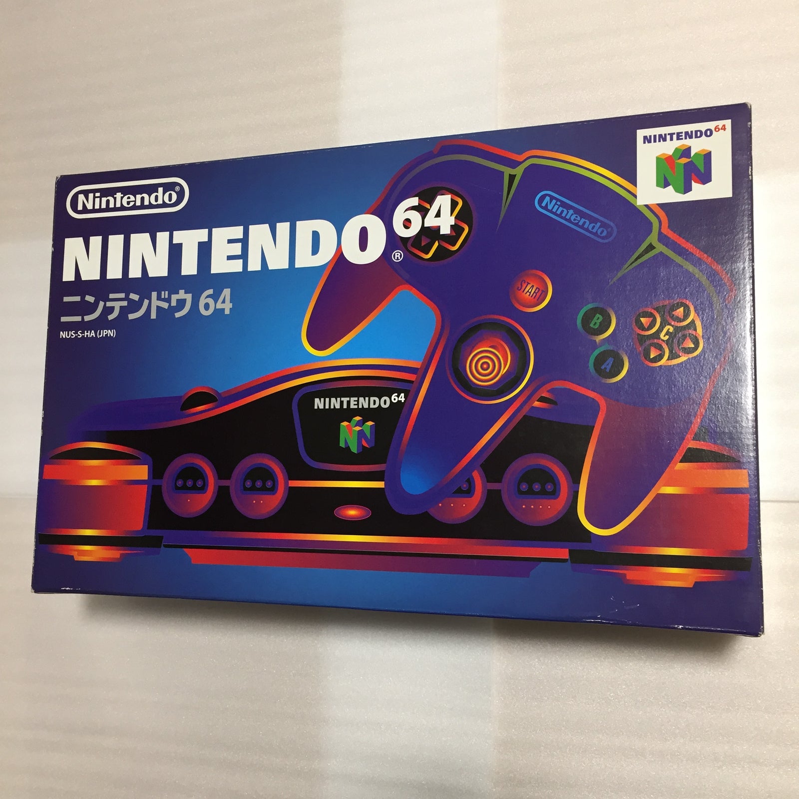 Nintendo 64 in box with N64RGB kit