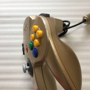 Gold Nintendo 64 with N64RGB kit - Compatible with JP and US games