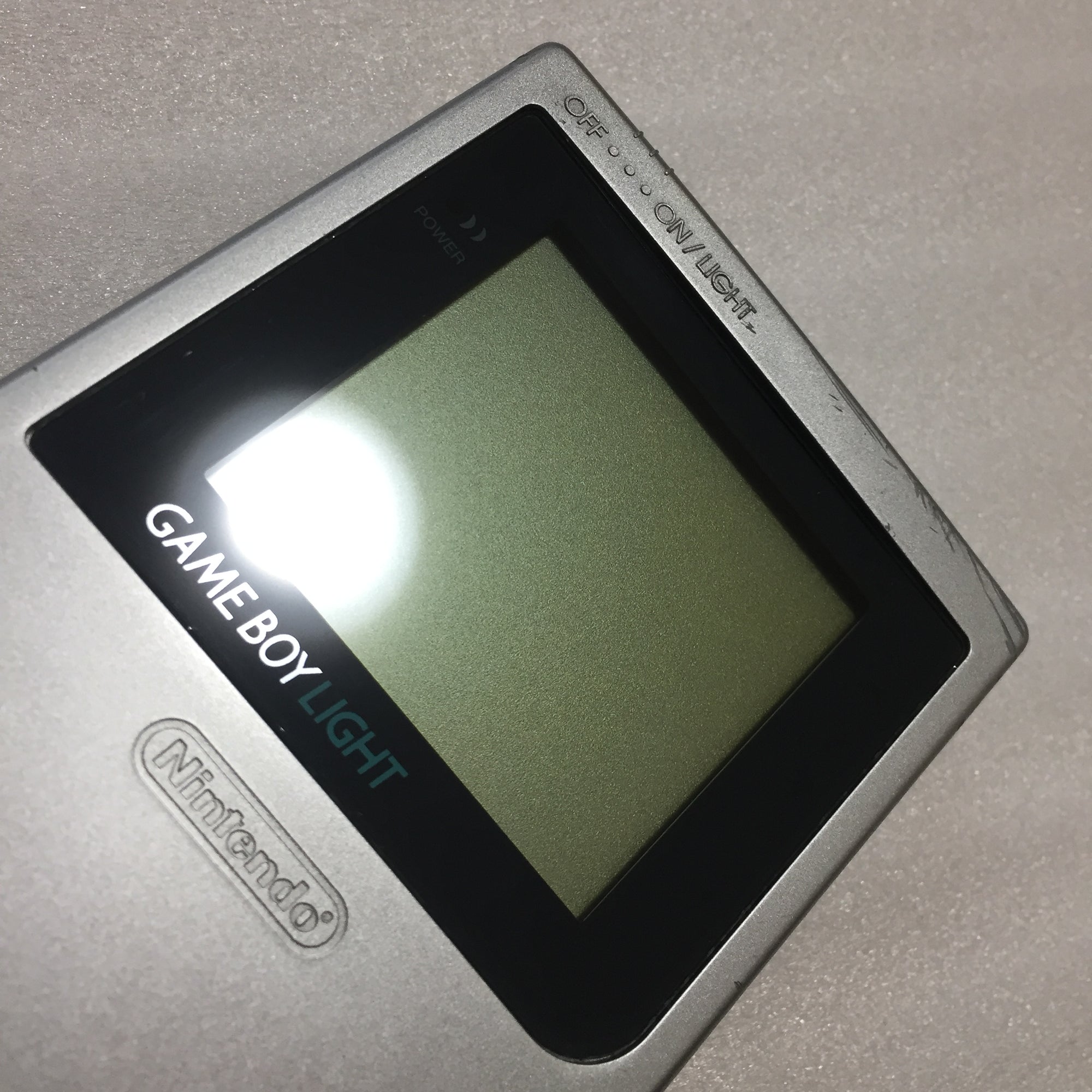 Game Boy Light - Silver - RetroAsia