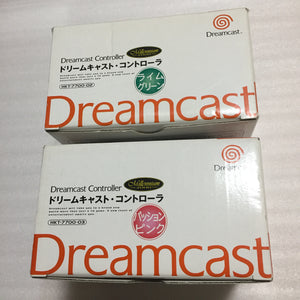Dreamcast Millenium Controllers and clear VMU set