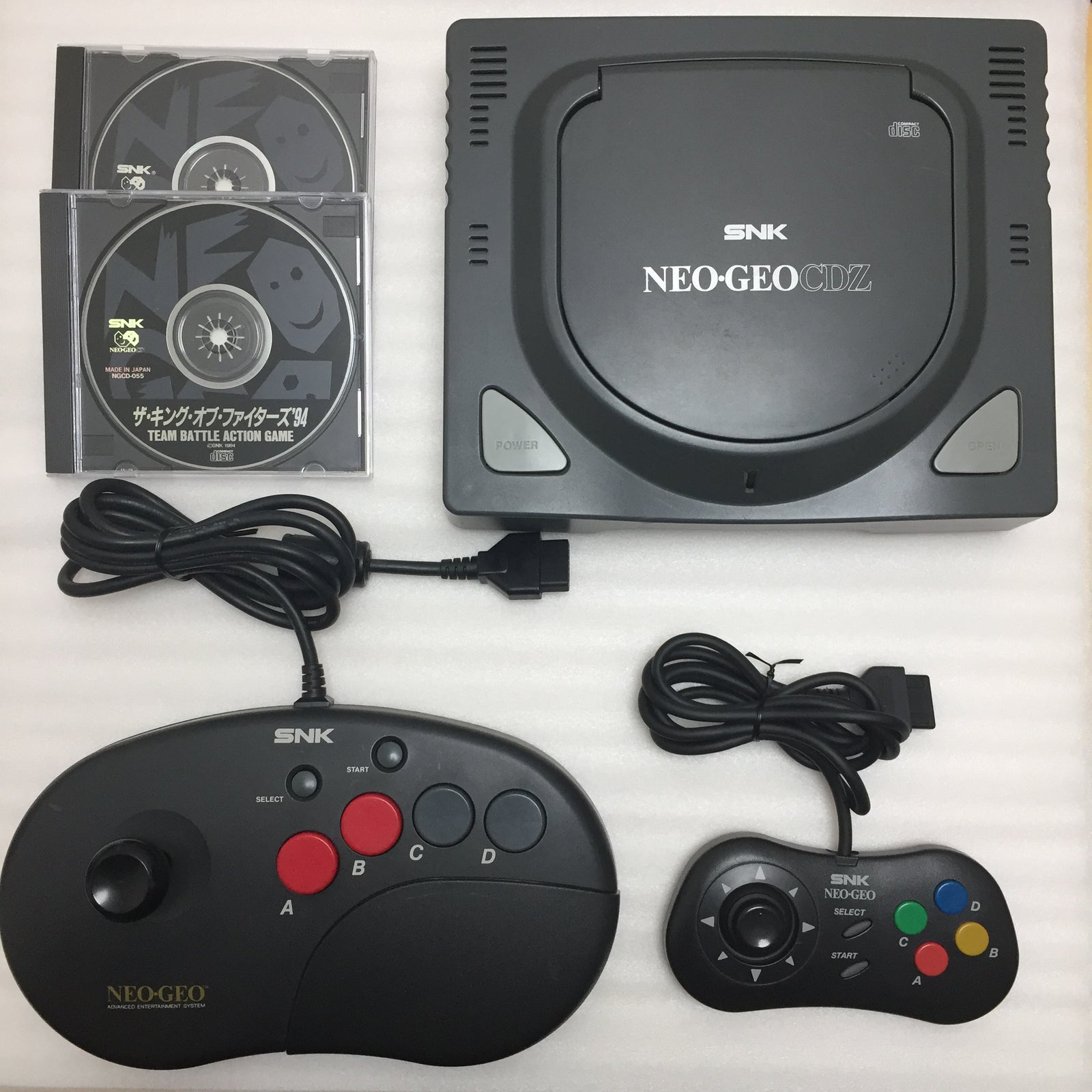 NeoGeo CDZ - US/JP - RGB set