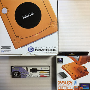 Boxed Orange Gamecube System set - with JP/US switch