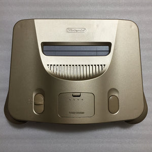 Gold Nintendo 64 in box set with ULTRA HDMI kit - compatible with JP and US games