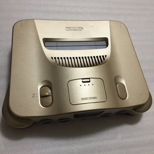 Gold Nintendo 64 in box set with ULTRA HDMI kit - compatible with JP and US games