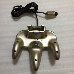 Gold Nintendo 64 in box set with ULTRA HDMI kit - compatible with JP and US games