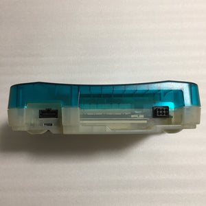 Clear blue Nintendo 64 set with ULTRA HDMI kit - compatible with JP and US games