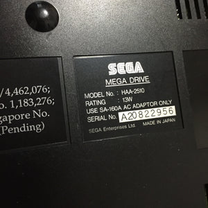 Megadrive - Region free with RGB cable - Street Fighter set
